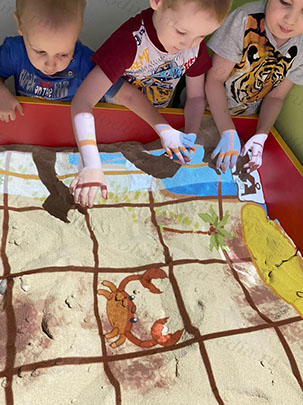 Интерактивная песочница для детей